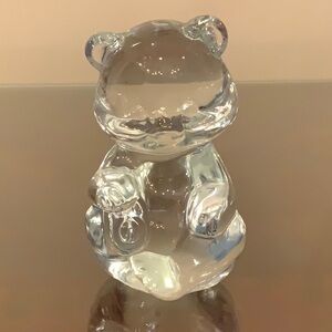 Lenox Crystal Bear Figurine